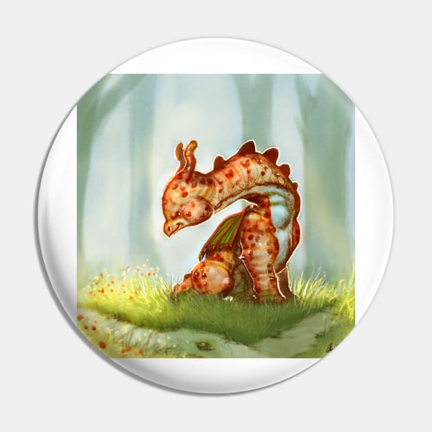 Dino-dragon Pin by Artofokan