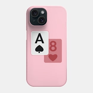 Red Eights Phone Case