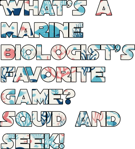 Funny marine biologist jokes Kids T-Shirt by Spaceboyishere