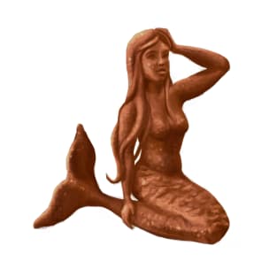 Bronze mermaid T-Shirt