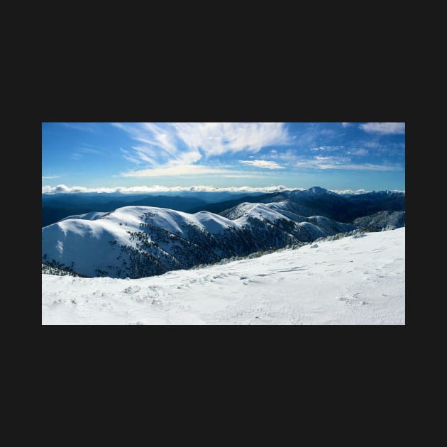 The Razorback to Mt Feathertop, Mt Hotham by ajdesignsau