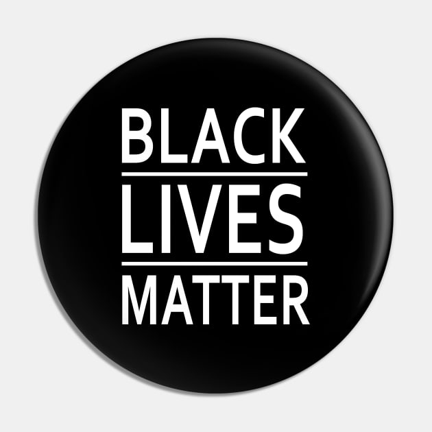 Black Lives Matter Pin by geeklyshirts