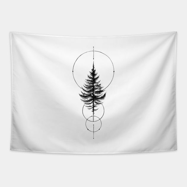 PINE TREE Tapestry by thiagobianchini