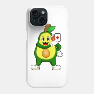 Avocado Poker Poker cards Phone Case