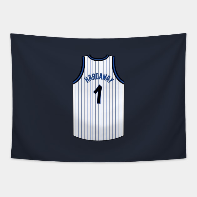 Penny Hardaway Orlando Jersey Qiangy Tapestry by qiangdade