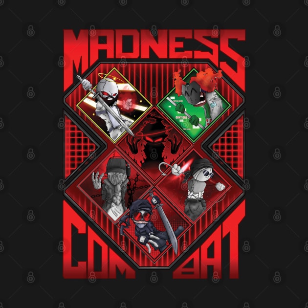 Madness combat ALL 6 MAIN CHARACTERS ART by Renovich