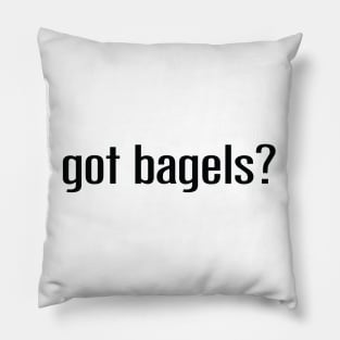 Got Bagels | Funny Tennis Design by CoVA Tennis T-Shirt Pillow