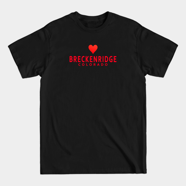 Discover Breckenridge Colorado - Breckenridge - T-Shirt