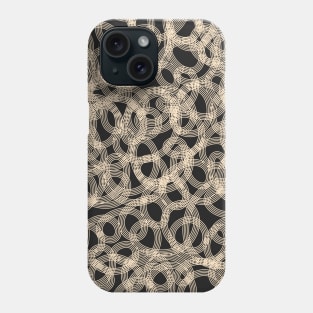 chaotic lines Phone Case