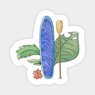 SUP Paddle Board Magnet