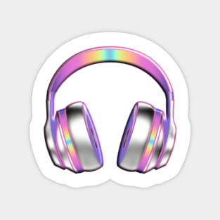Dream Headphones - Metallic Sunset Magnet