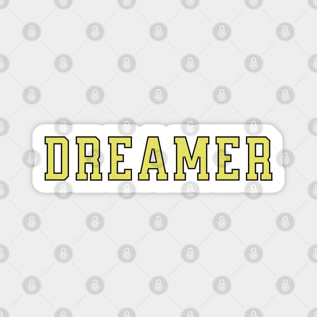Dreamer University Text Magnet by H. R. Sinclair