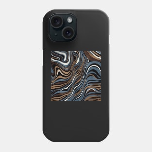 Abstract and Colourful Waves Phone Case