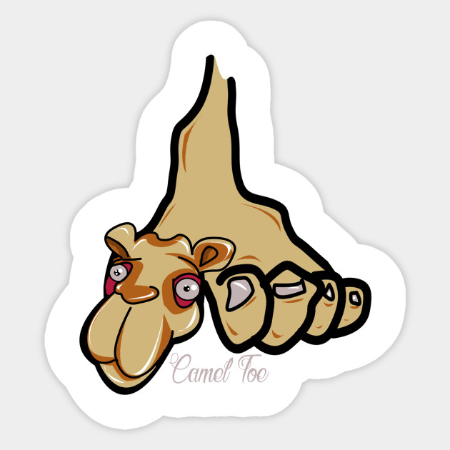 Camel Toe - Camel Toe - Sticker | TeePublic