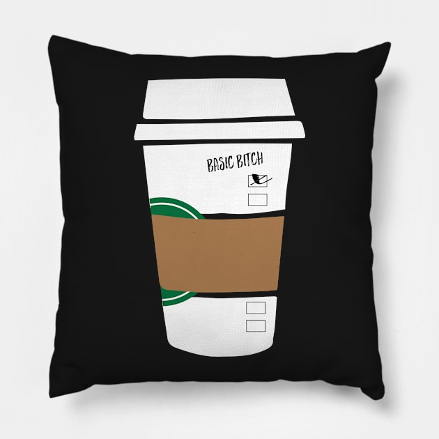 Basic Bitch Pillow by DesignerGraphics