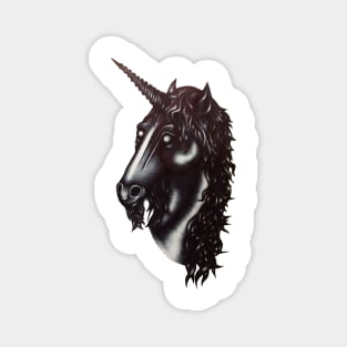 Dark Unicorn Magnet