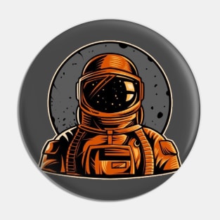 AWESOME SPACEMAN SHIRT Pin