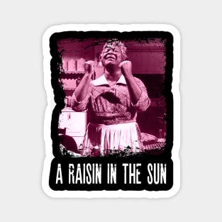 Mama's Wisdom A Raisin in Classic Movie-Inspired Tee Magnet