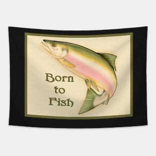 Born to Fish Tapestry