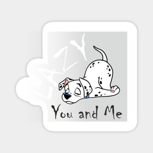 LAZY  you and me Magnet