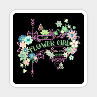 The Flower Girl Magnet