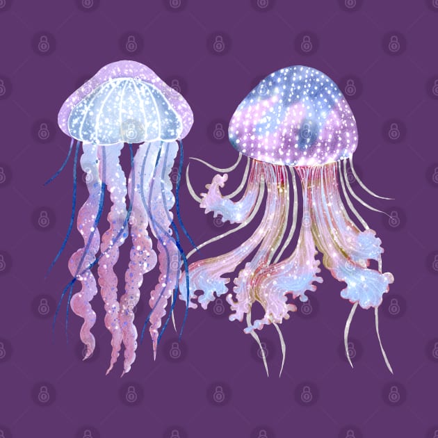 Luminous Jellyfishes by Dreamy Feminine