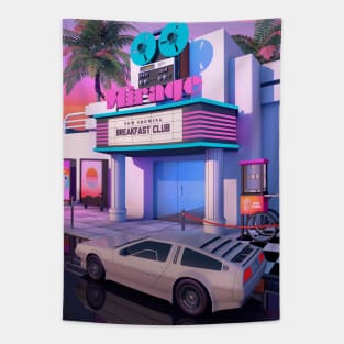 Retro Cinema Tapestry