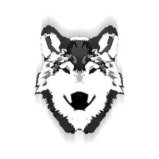 Wolf (Monochrome) T-Shirt