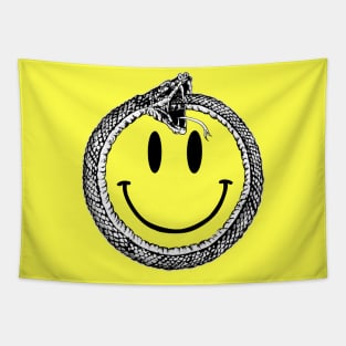 Smile Ouroboros Tapestry