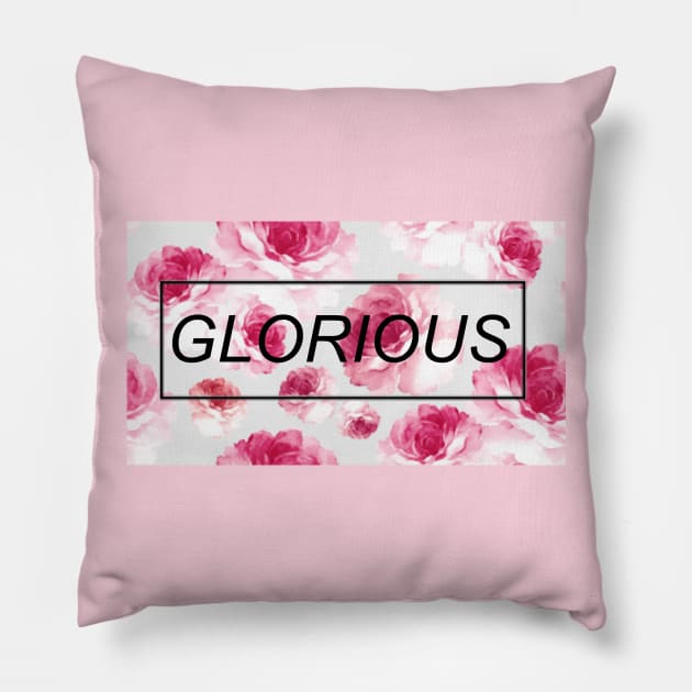 GLORIOUS Pillow by AlienClownThings