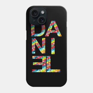 Daniel, name, typography Phone Case