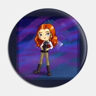 Chibi Amy Pond Pin