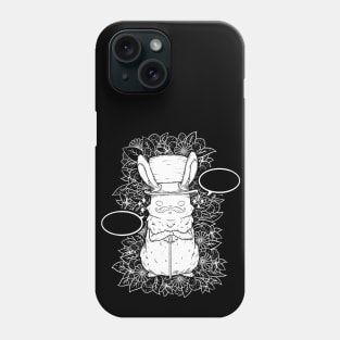 Cute Top Hat Bunny Phone Case