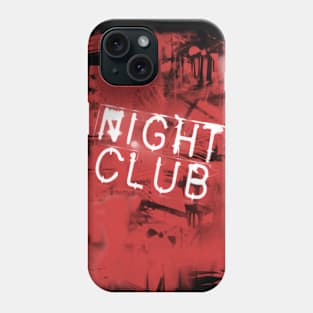 red night club design T Phone Case