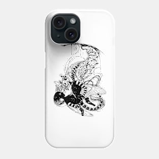 BULLET WITH BUTTERFLY WINGS 4 Phone Case