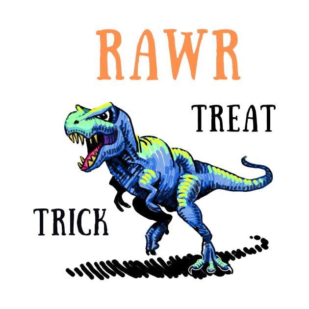 Trick rawr treat by IOANNISSKEVAS