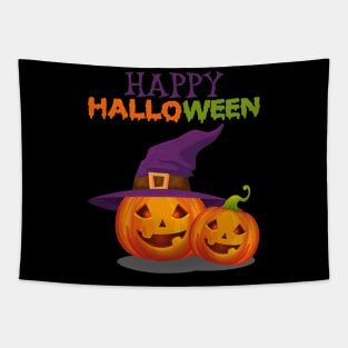 Witch Jack O Lantern Tapestry