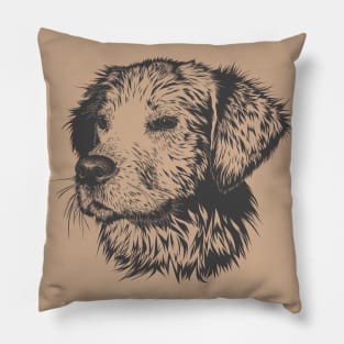 Labrador Sketch Pillow