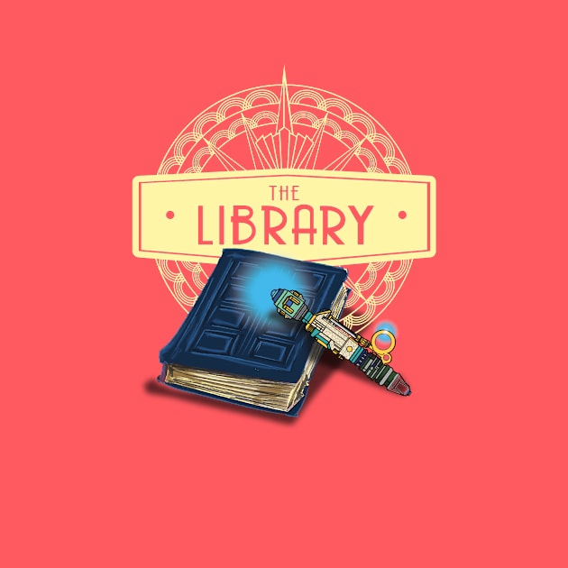 THE LIBRARY by KARMADESIGNER T-SHIRT SHOP