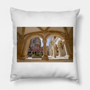 Tomar. Convent of Christ 2 Pillow