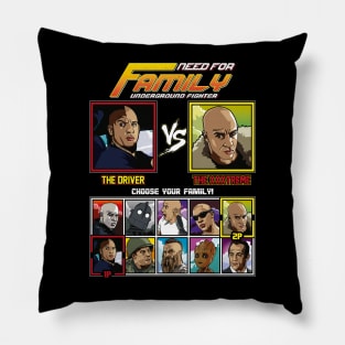 Vin Diesel Family Fighter Pillow