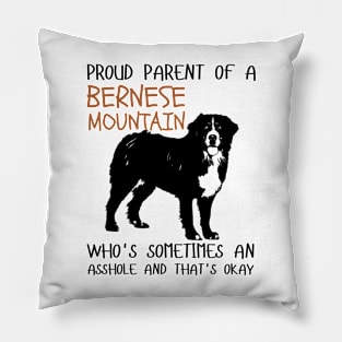 Proud Parents of Bernese Mountain Pet Lover Pillow