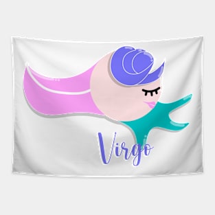 12 Zodiac Signs Astrology - Virgo Tapestry