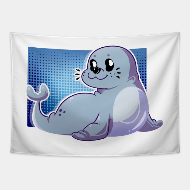 seal. Tapestry by scribblekisses