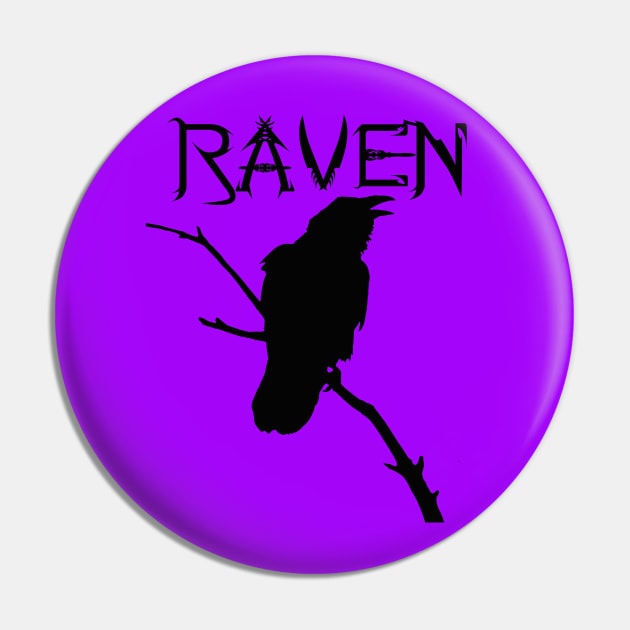 Raven - Wrestler: Unstoppable Pin by MarinasingerDesigns