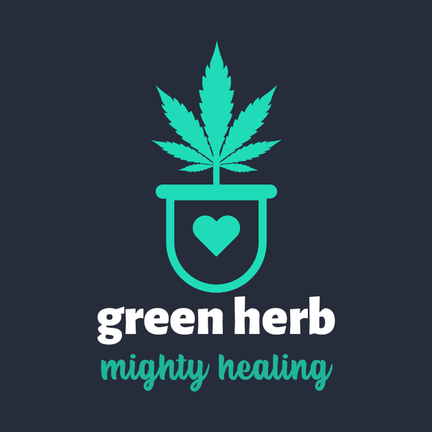 green herb, mighty healing by Zipora