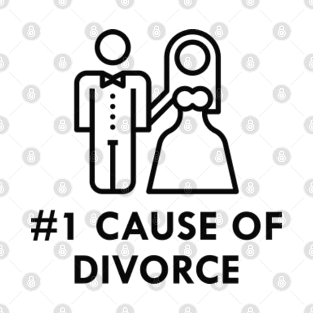 Number 1 Cause Of Divorce by VectorPlanet