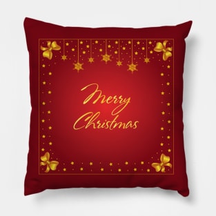 Card Merry Christmas Pillow