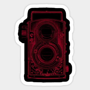 Vintage Film Camera Sticker for Sale by FilmmakerAaron