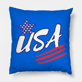 Usa star and stripe Pillow